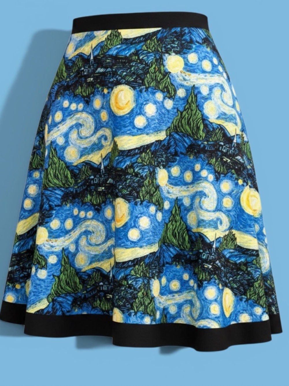 Women’s Handmade “Starry Night” Circle Skirt -
